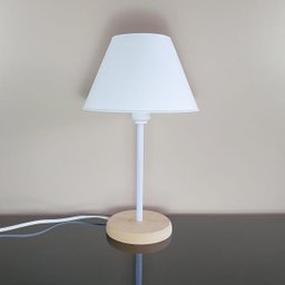 Abajur Infantil Momy Menina Menino Luminária para Quarto de Bebê - Cor Branco - 2