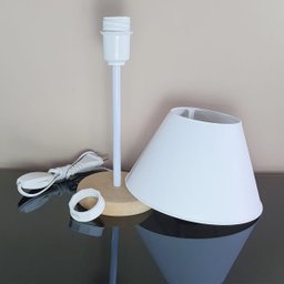 Abajur Infantil Momy Menina Menino Luminária para Quarto de Bebê - Cor Branco - 3