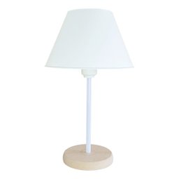 Abajur Infantil Momy Menina Menino Luminária para Quarto de Bebê - Cor Branco - 1