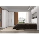 Ver imagem 1 de Guarda-Roupa Modulado Casal 4 Peças Módena Xi Demóbile