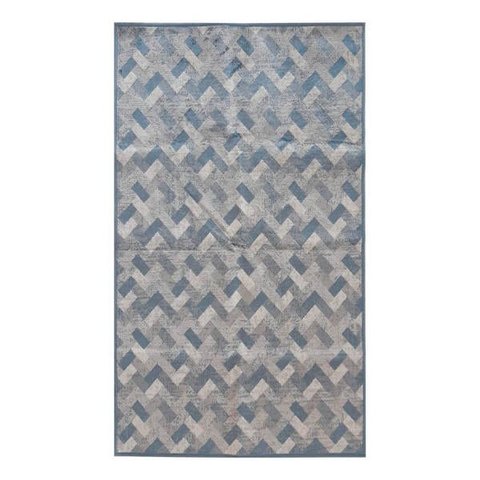 Tapete para Sala Quarto Passadeira 68x110cm Belga Stillo Desenho 17