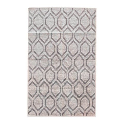 Tapete para Sala Quarto Passadeira 68x110cm Belga Stillo Desenho 18