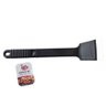 Escova Limpa Grelha de Aço com Raspador para Churrasqueira Forno - 1