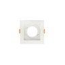 Spot de Embutir Recuado Taschibra Conecta para Lâmpada Mr16 Quadrado Branco - 1