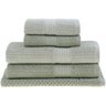 Jogo de Toalhas Banho Buddemeyer Fio Penteado Canelado VERDE 1155/3036 - 1