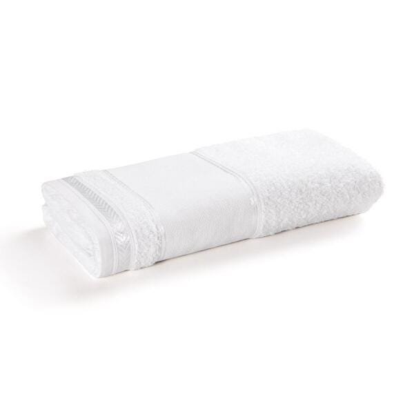 Toalha de Banho Para Bordar Karsten Sabrine II Branco Branco