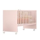 Ver mais imagens de Quarto para Bebê Completo com Guarda-Roupa e Comôda e Berço Doce Sonho Rosa/Acetinado