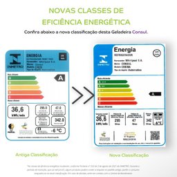 Refrigerador Consul Frost Free 1 Porta 342L 220V CRB39AK - 6