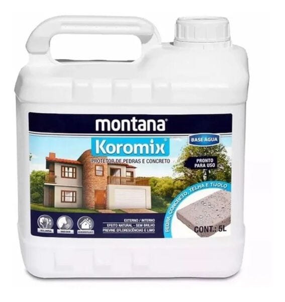 Protetor Kromix Pedras e Concretos Montana 5L 5L - 1