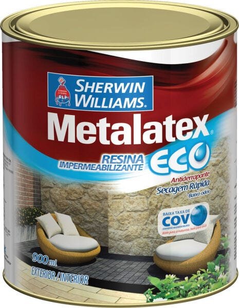 Metalatex Resina Acrílica Eco 900ml Incolor