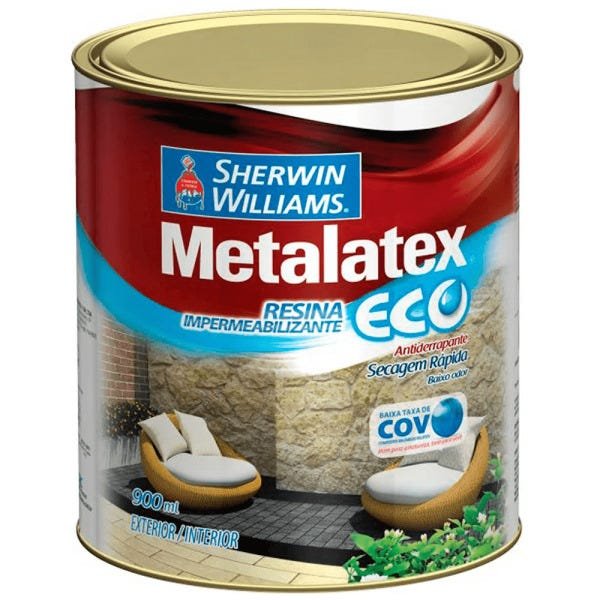 Metalatex Resina Acrílica Eco 900ml Incolor - 2