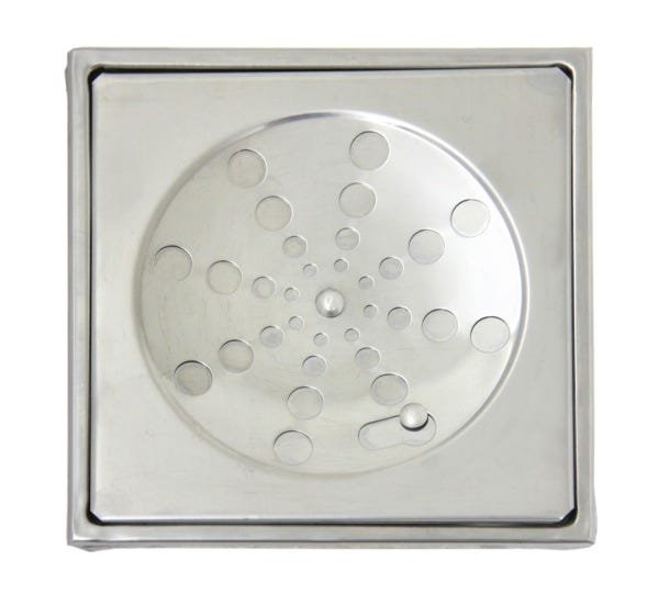 3x Grelhas + 3x Porta Grelhas Quadrado 15x15 Inox GPQ1503 - 1