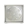 10x Grelhas + 10x Porta Grelhas Quadrados 10x10 Inox GPQ1010 - 1