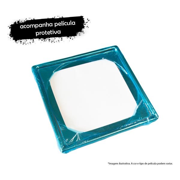 2x Porta Grelhas Caixilho Quadrado 15x15cm Ralo Inox PQ1502 - 3