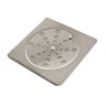 5x Grelhas Quadradas 15x15cm para Ralo Inox Anti Odor Gq1505 - 1
