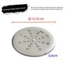 5x Grelhas Redondas 150mm para Ralo Inox Anti Odor Gr1505 - 2