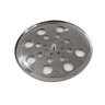 3x Grelhas Redondas 100mm para Ralo Inox Anti Odor Gr1003 - 3