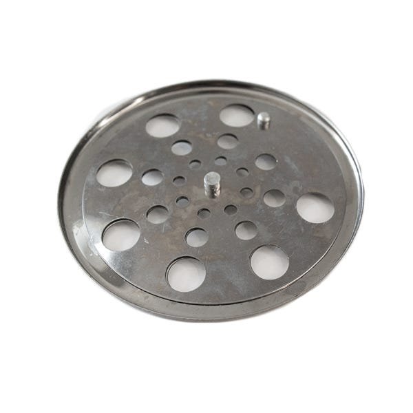 2x Grelhas Redondas 100Mm para Ralo Inox Anti Odor Gr1002 - 3