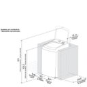 Ver mais imagens de Lavadora de Roupas Electrolux Essential Care LED14, Cesto Inox, Branco, 14 Kg - 220 Volts