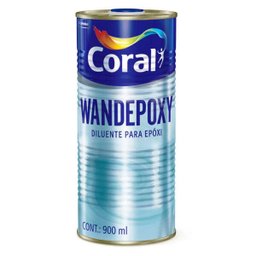 Diluente Epóxi Coral Wandepoxy 900ml - 1