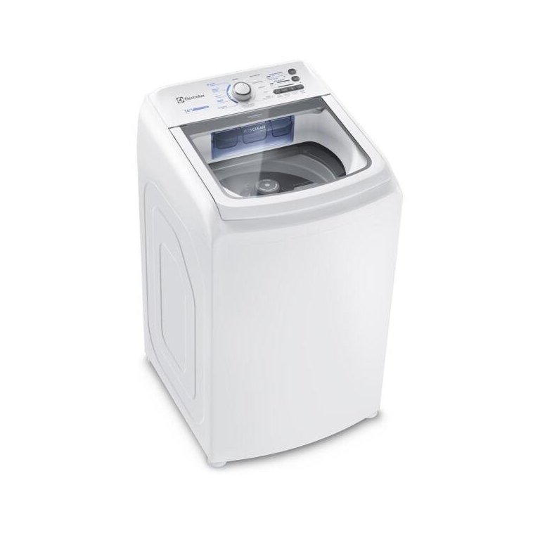 Lavadora de Roupas Electrolux Essential Care Led14, Cesto Inox, Branco, 14 Kg - 127 Volts