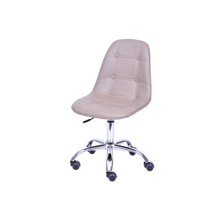 Cadeira DKR Botone Fendi Base Rodizio Cadeira DKR Botone Fendi Base Rodizio