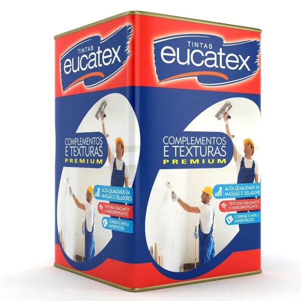 Massa Acrílica Eucatex 25kg Branco