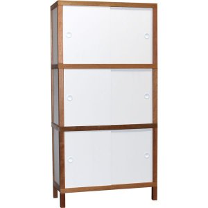 Armário Portas Correr 734-3 Branco