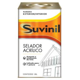 Selador Acrílico Suvinil 18L Branco - 2