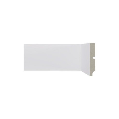 Rodapé de Poliest 547 Branco 10cm Santa Luzia (cx 10br)