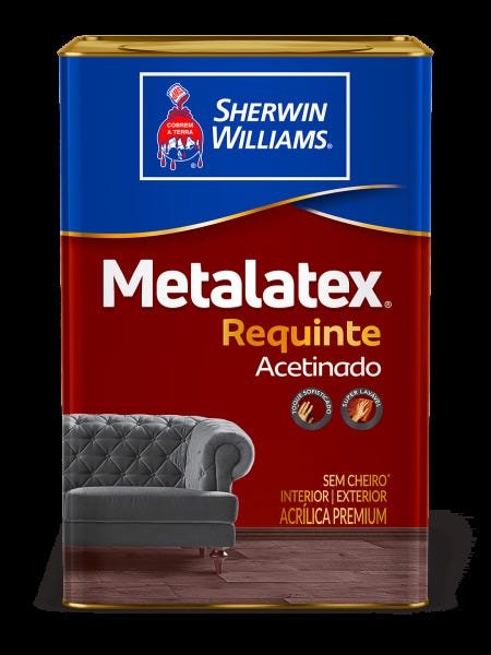 Tinta Acrílica Metalatex Requinte Sherwin Williams 18L Branco - 1