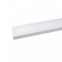 Painel Led Retangular de Sobrepor Fit 10cmx120cm 6500k 36w Branco Bivolt Avant - 2 Painel Led Retangular de Sobrepor Fit 10cmx120cm 6500k 36w Branco Bivolt Avant - 2