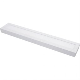 Painel Led Retangular de Sobrepor Fit 10cmx120cm 6500k 36w Branco Bivolt Avant - 1 Painel Led Retangular de Sobrepor Fit 10cmx120cm 6500k 36w Branco Bivolt Avant - 1