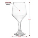Ver imagem 3 de Conjunto 6 Taças Vidro Sylus Buffet Suco Água Vinho 300ml