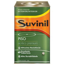 Tinta Piso Suvinil 18L Azul - 1