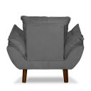 Ver imagem 2 de Kit 02 Mini Poltrona Cadeira Opala Infantil de Criança Suede Escolha Sua Cor