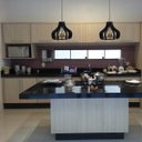 Ver imagem 4 de Luminária Lustre Pendente Caroá Moscou 15H Madeira Teto Sala Quarto Cozinha Balcão Preto