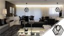 Ver imagem 4 de Luminária Lustre Pendente Caroá Hexágono G Teto Sala Cozinha Mesa Jantar Moderno Preto