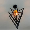 Ver imagem 3 de Luminária Pendente Madeira Caroá Pirâmide Teto Sala Quarto Cozinha Balcão Preto