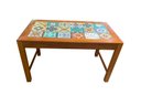 Ver imagem 1 de mesa de jantar madeira demolição 1,40 pisos ladrilhos hidráulico bancada MINAS ARTE PRÓPRIA mesa1,40