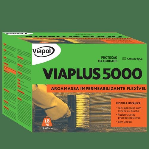 Argamassa Impermeabilizante Viapol Viaplus 5000 18kg