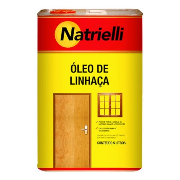 Óleo de Linhaca Natrielli 5,0 litros - 1