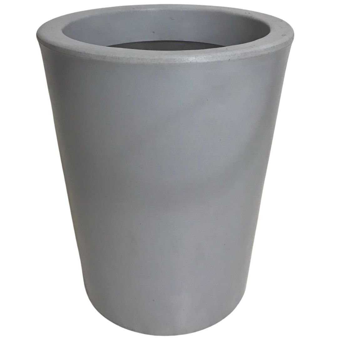 Vaso para Plantas Redondo em Polietileno 43x36cm Cinza - 2