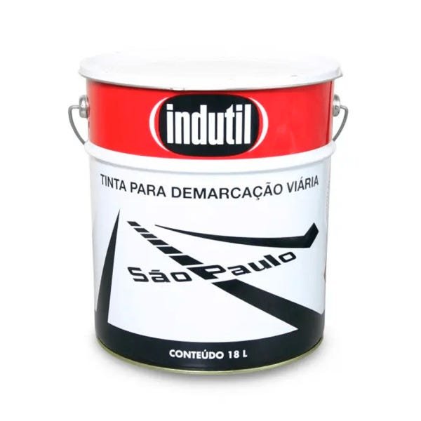 Tinta acrílica Para Pavimento Indutil Supercril 18L Cinza Médio - 2