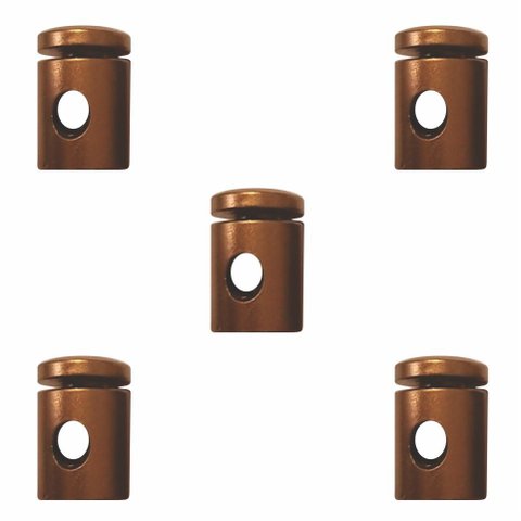 Kit-5 Desviador de Cabo Para Lustres e Pendentes e Luminária MD-6005/5 - Cobre