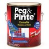 Tinta Esmalte Madeira/Metal Peg e Pinte Eucatex Brilhante 900ml Branco - 1