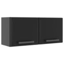 Ver imagem 1 de Armário Aéreo de Aço Bertolini Grafite com 2 Portas