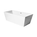 Ver imagem 1 de Banheira Freestanding Imersão Acrílico 180 Cm Safira Pingoo.casa - Branco