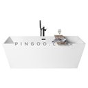 Ver imagem 5 de Banheira Freestanding Imersão Acrílico 180 Cm Safira Pingoo.casa - Branco