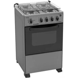 Fogão 4 Bocas Esmaltec Caribe, Inox - 1